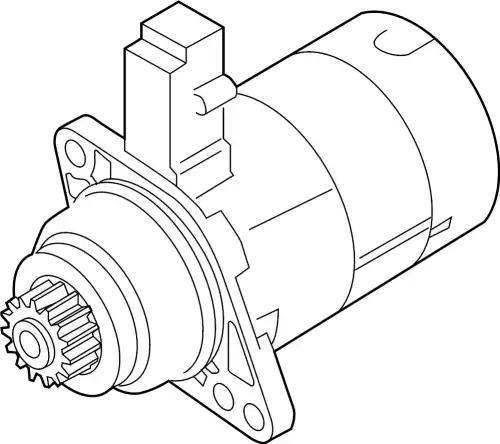 Стартер VAG 02M911022FX