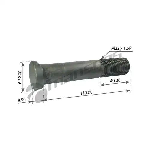 Шпилька колеса 750035 MANSONS