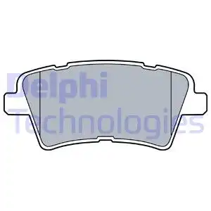 Тормозные колодки дисковые DELPHI LP3537