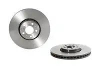 Тормозной диск BREMBO 09.D725.11 вентилируемый передняя ось