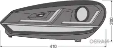 Фара OSRAM LEDHL102-GTI