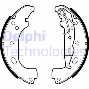 Тормозные колодки барабанные DELPHI LS2167