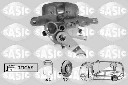 Суппорт тормозной SASIC 6506132