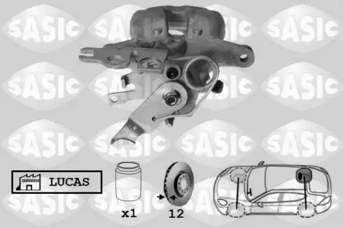 Суппорт тормозной SASIC 6506133