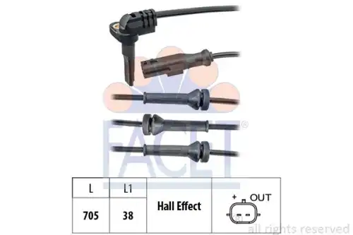 Автозапчасть 21.0102 FACET