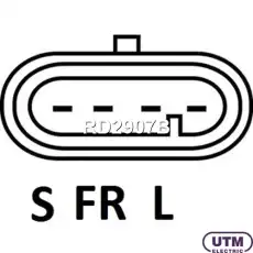 Регулятор генератора RD2907B UTM