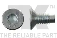 болт! тормозного диска M8x1,25,L 17 \ Renault 89011663 NK