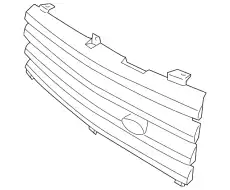 Решетка радиатора LAND ROVER DHB000041LPO