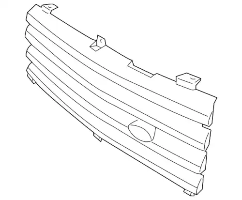 Решетка радиатора LAND ROVER DHB000041LPO
