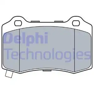 Тормозные колодки дисковые DELPHI LP3547