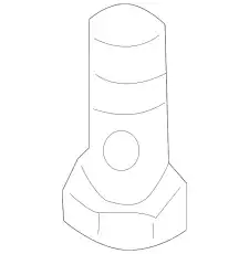 Пустотелый болт N  90467403 VAG