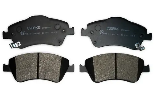 Тормозные колодки дисковые CWORKS C11NR0012