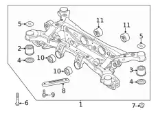 Стопер 55485C5000 KIA