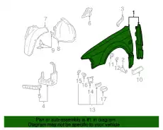 Крыло VAG 4D0821022A