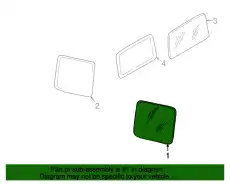 Стекло боковое 723845331E VAG