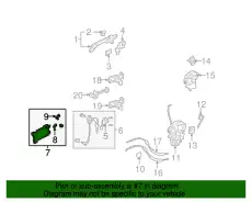 Ручка двери HONDA 72120SZAA01ZC