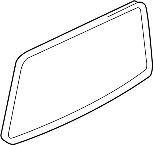 Уплотнитель заднего стекла 7L6845521C VAG