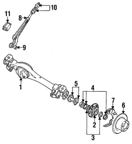 Ступица LAND ROVER FTC0942