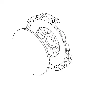 LEVER COMPLETE-CLUTCH RELEASE 30530AA030 SUBARU