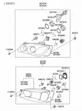 Лампа 1864428087 HYUNDAI