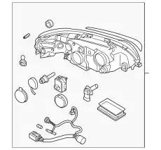 Фара VOLVO 30784254