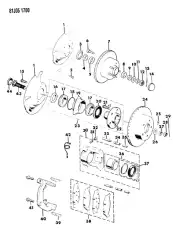 SEAL PACKAGE, FRONT BRAKE CALIPER J813 3852 JEEP