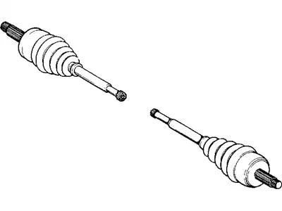 SHAFT AXLE 5012 749AB JEEP