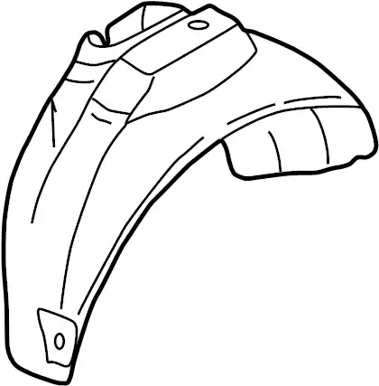 Подкрылок VAG 4B0810171G