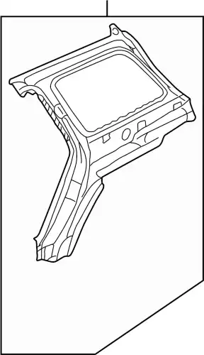 Рама боковой стенки 4B9810182A VAG