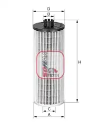 Фильтр масляный SOFIMA S 5006 PE MB