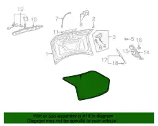 Уплотнитель 3B5827705C VAG