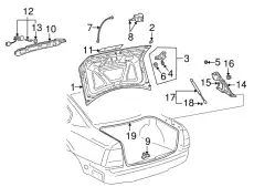 Уплотнитель 3B5827705C VAG