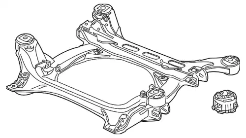 Подрамник 7L0499030L VAG