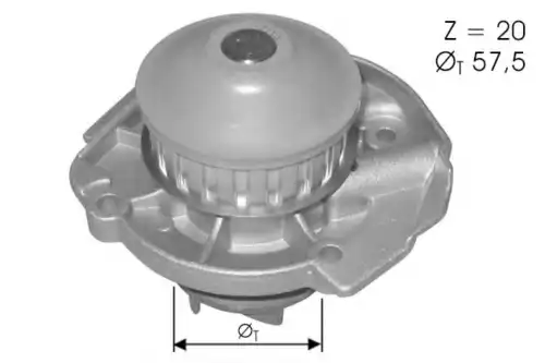помпа Fiat 60109 SPIDAN