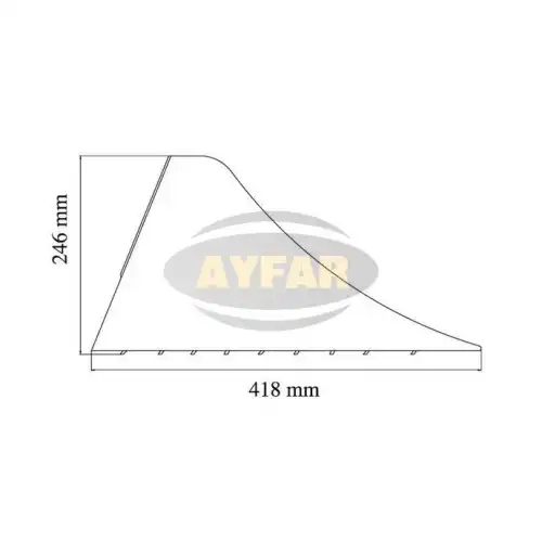 упор противоподкатный !\Universal NKV TK105 AYFAR