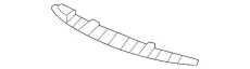 COVER, FR. BUMPER (LOWER) 71105-SLN-A00 HONDA