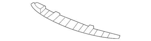 COVER, FR. BUMPER (LOWER) 71105-SLN-A00 HONDA