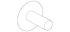 Болт, M6 X 16MM, L322 Range Rover STC2358 LAND ROVER
