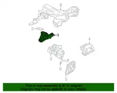 Опора двигателя 1J0199262BM VAG