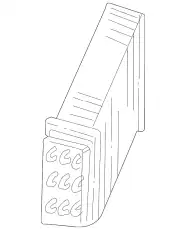 Корпус испарителя 701820023C VAG