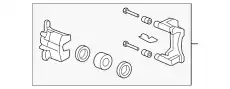 CALIPER SUB-ASSY., R. FR. 45018-TK6-A03 HONDA