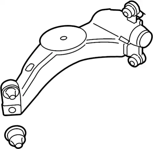 Рычаг подвески VAG 1J0505223J