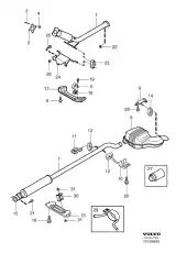 каталитический нейтрализатор, з 36000186 VOLVO