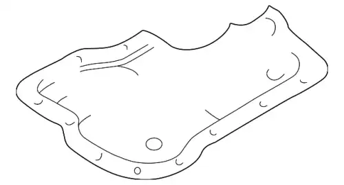 Поддон картера КПП FORD FU9A 2151X A