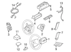 Кольцо&nbsp;контактное VAG 4D0951543B