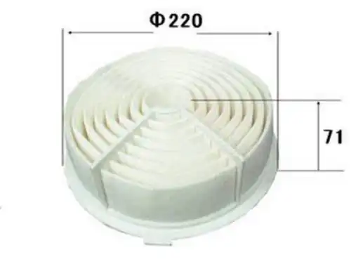 Фильтр воздушный VIC A517A
