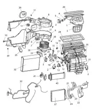 NUT U M6X1.00 610 1956 JEEP