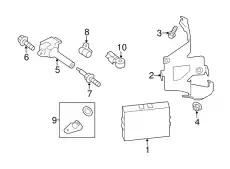 FLANGE NUT 902370031 SUBARU