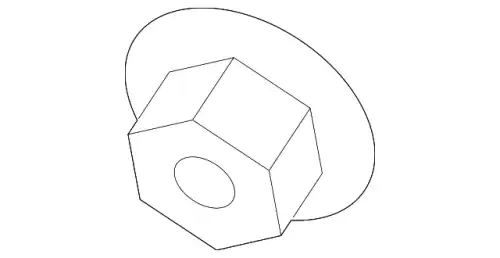 FLANGE NUT 902370031 SUBARU