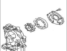 OIL PUMP ASSEMBLY-ENGINE 15010AA094 SUBARU